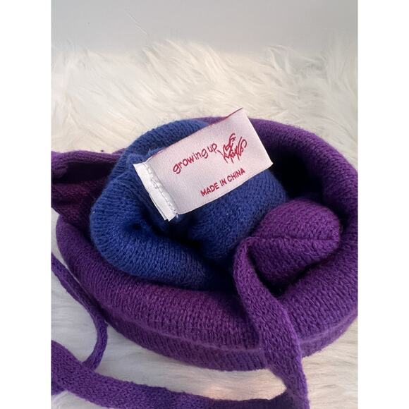 NOS VTG Lord & Taylor Child’s Goldilocks Three Bears Knit Cap With Pom-Pom Top - Picture 8 of 9